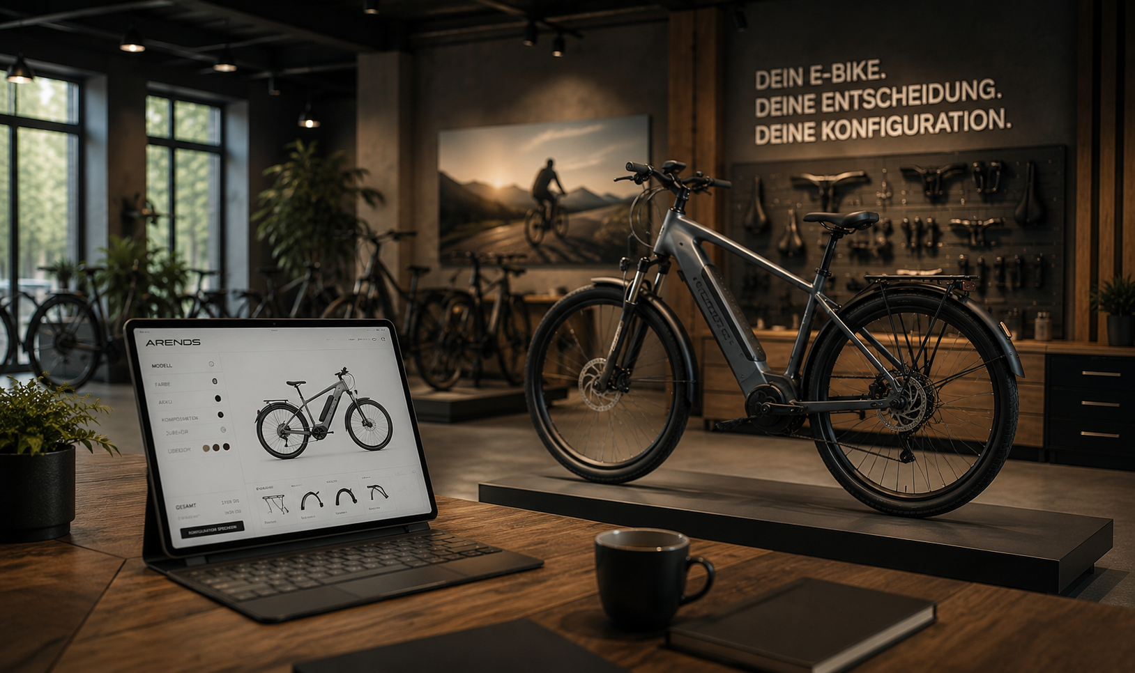 Campus E-Bike Konfiguration bei Arends E-Bikes