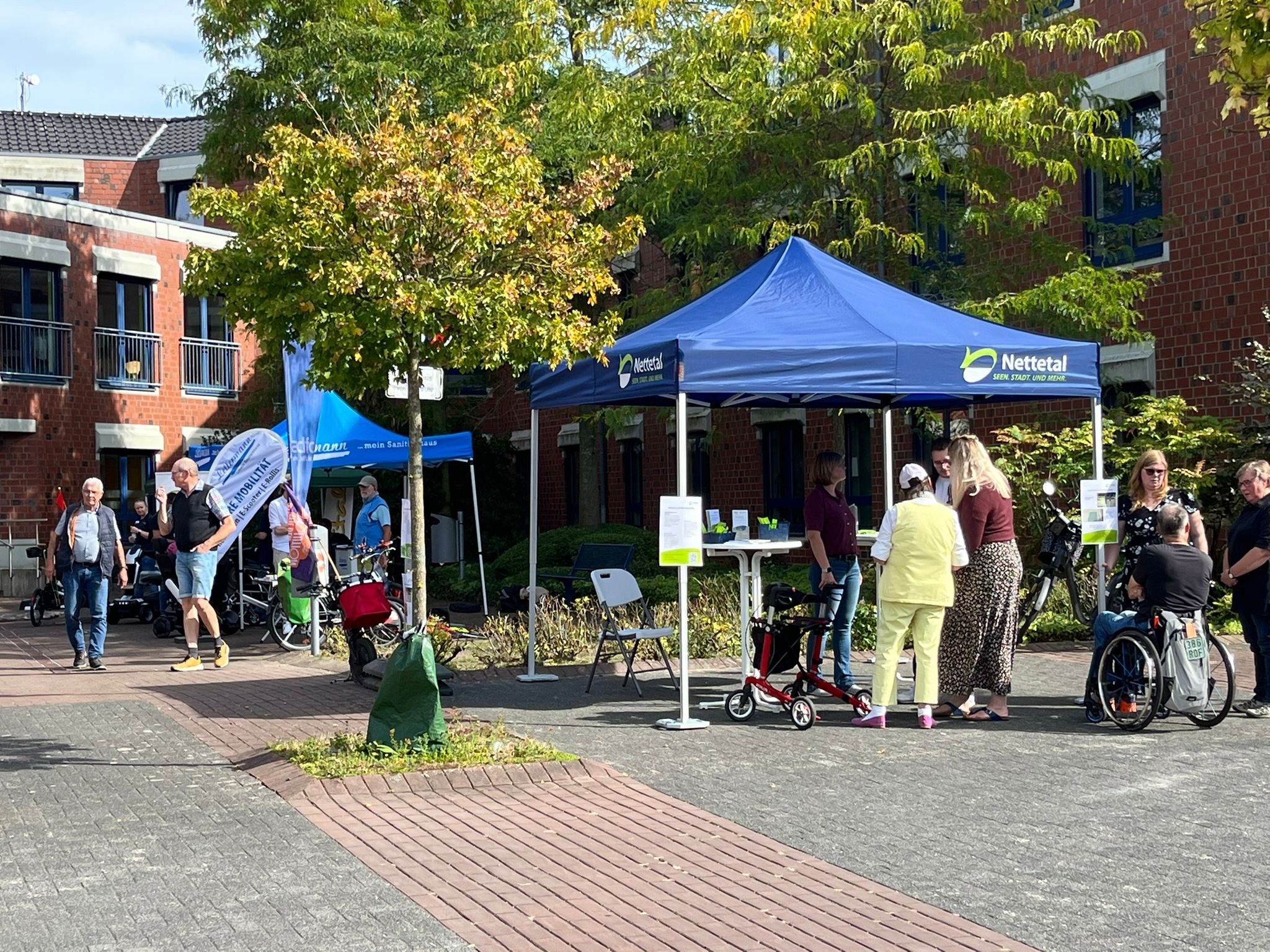 Arends E-Bikes Stand beim Aktionstag in Nettetal